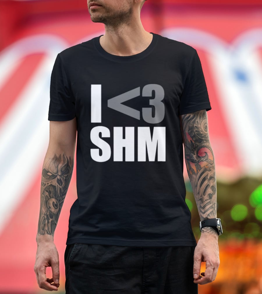 I Love Swedish House Mafia SHM Enthusiast Black T-Shirt