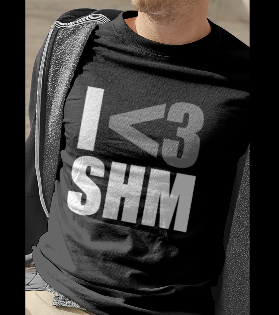 I Love Swedish House Mafia SHM Enthusiast Black T-Shirt