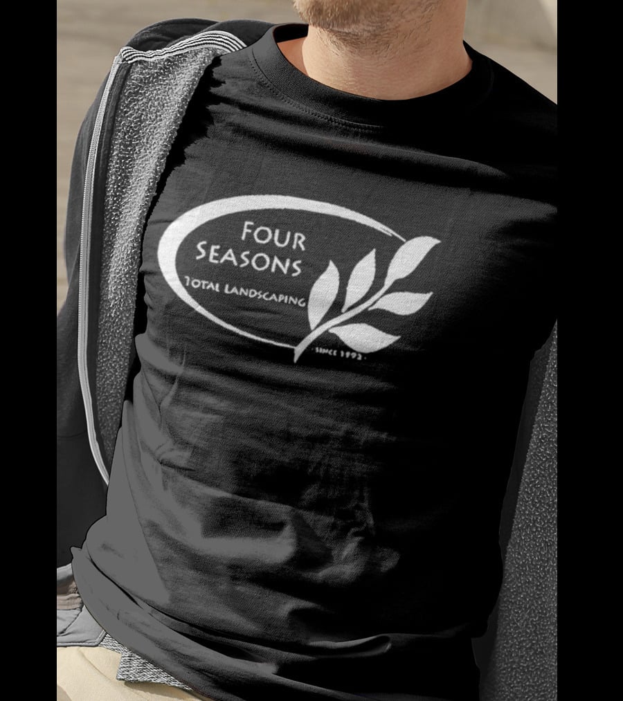 Four Seasons Total Landscaping Since 1992 Leaf T-Shirt