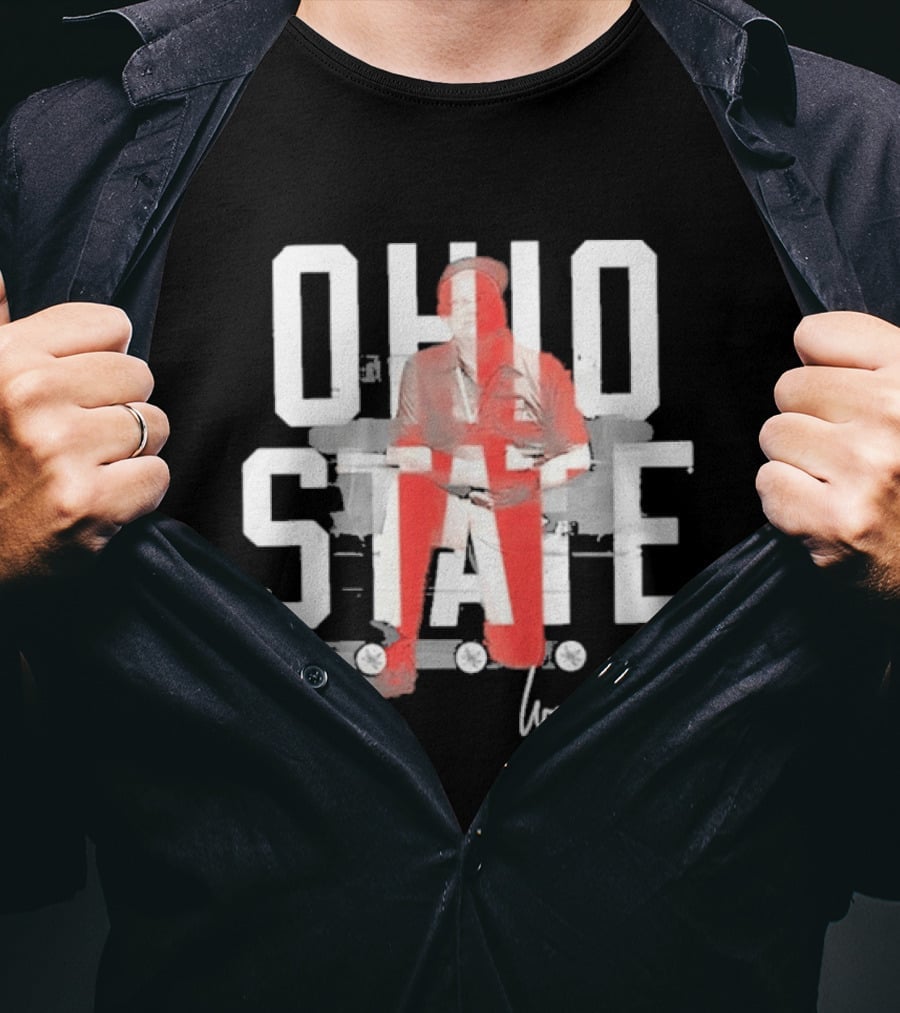 Woody Hayes Ohio State 75th Anniversary T-Shirt