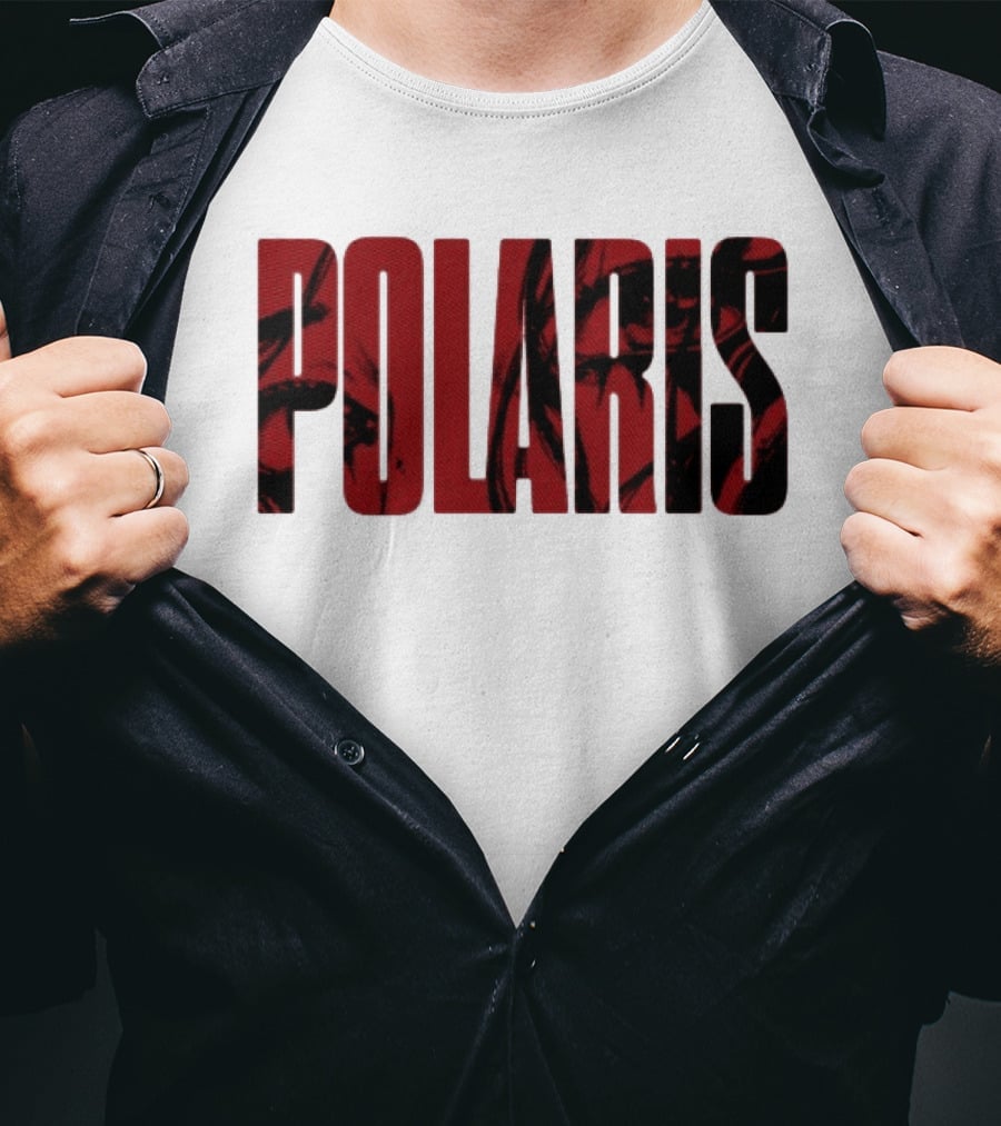 Armada Store Polaris Extermination Graphic Red And Black T-Shirt