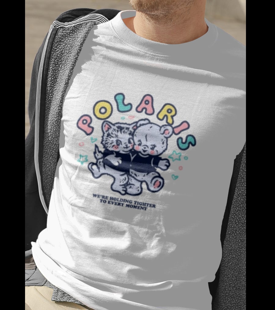 POLARIS Armada Store Cute Bear And Kitten T-Shirt