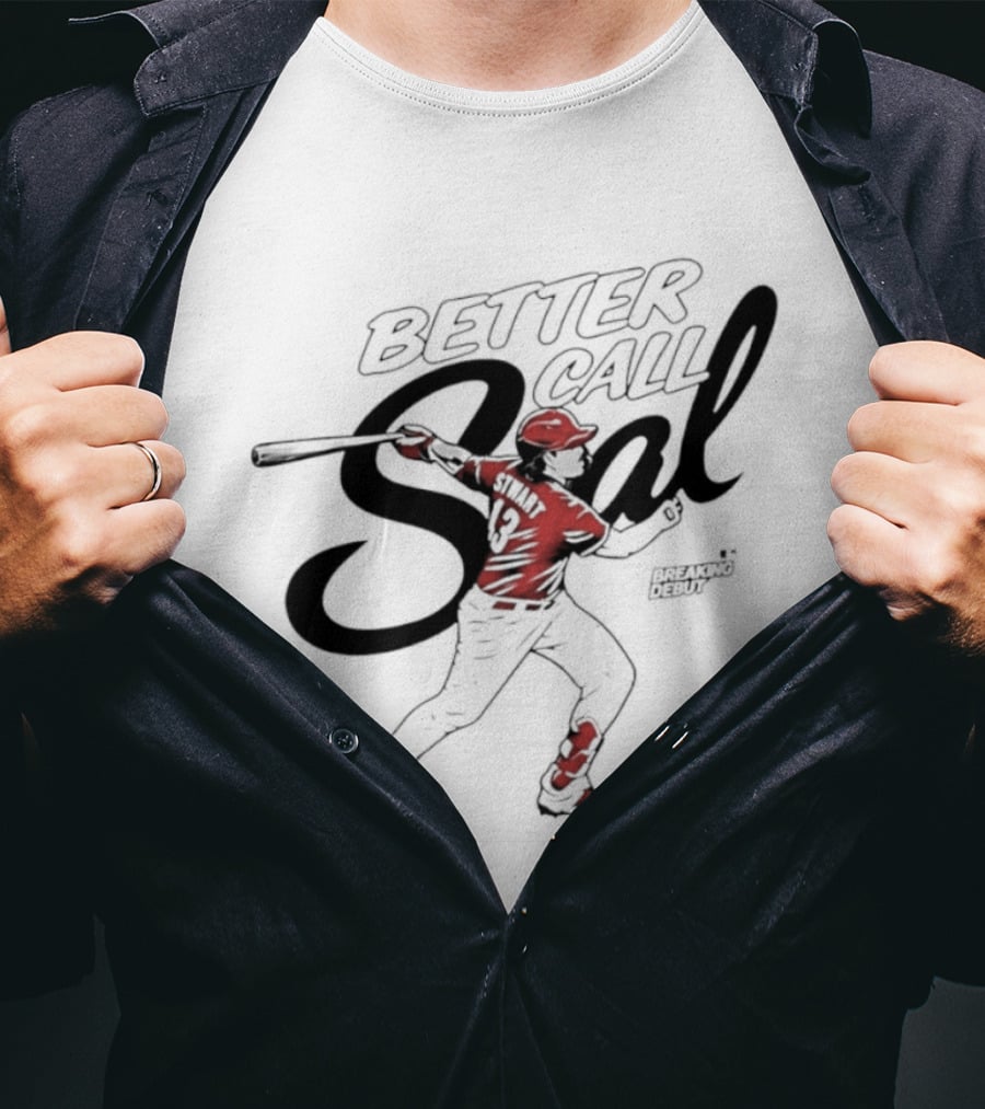 Better Call Sal DJ Stewart 13 Baseball Breaking Debut T-Shirt