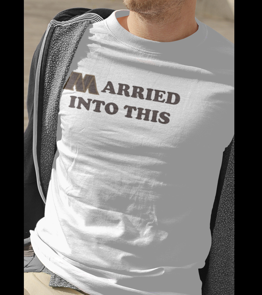 Married Into This Washington Commanders Fan Pride T-Shirt
