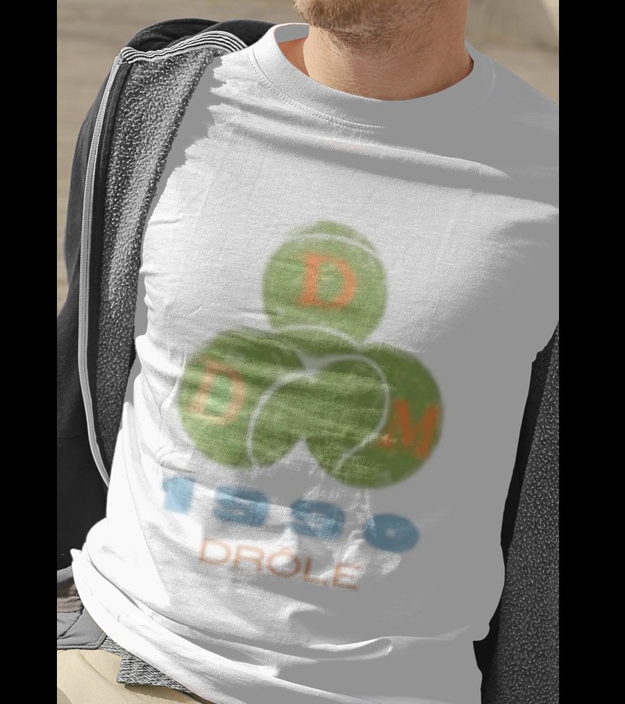 Droles De Monsieur 1990 DDM Tennis Balls T-Shirt
