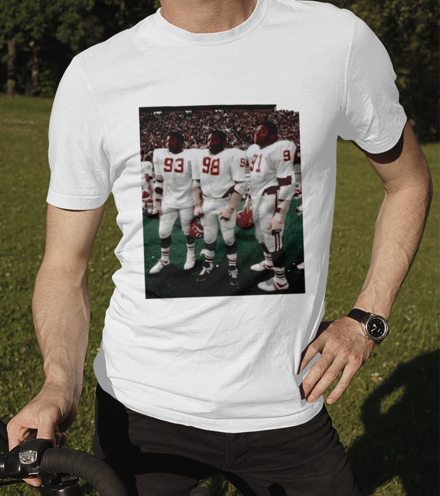 Oklahoma Sooners Football Players 93 98 91 On Field Sports Team Fan Gear T-Shirt