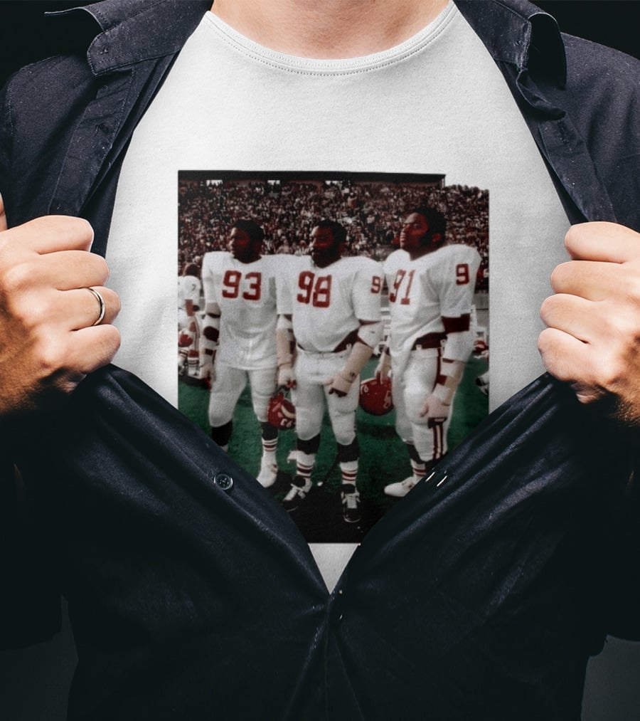 Oklahoma Sooners Football Players 93 98 91 On Field Sports Team Fan Gear T-Shirt