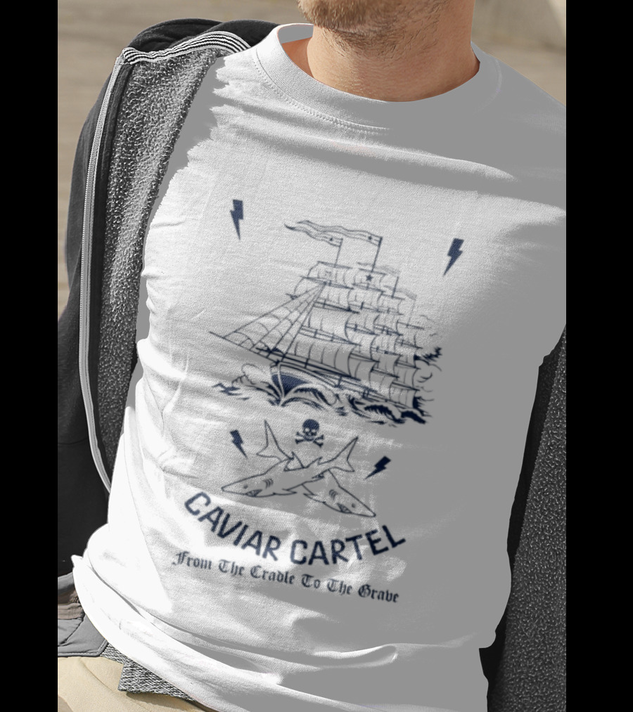 Ssur Store Caviar Cartel From The Crime To The Coast T-Shirt