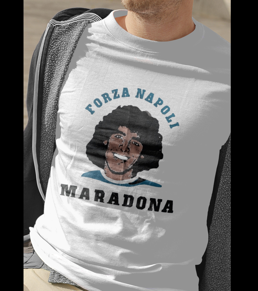 Forza Napoli Maradona Football Legend T-Shirt
