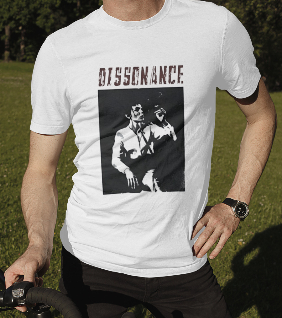Dissonance Bruce Lee Distressed T-Shirt