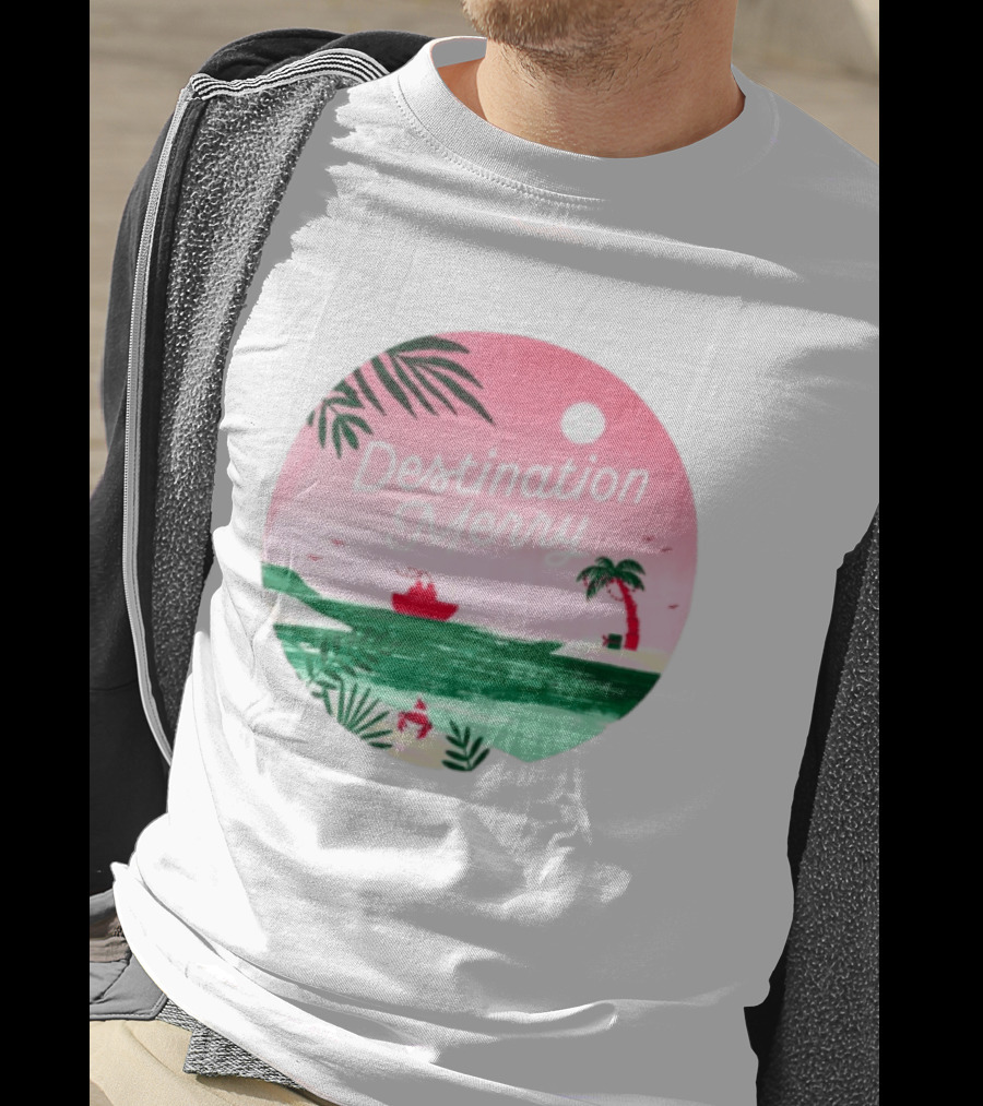 Hallmark Christmas Cruise 2026 Destination Merry White Tropical Getaway T-Shirt