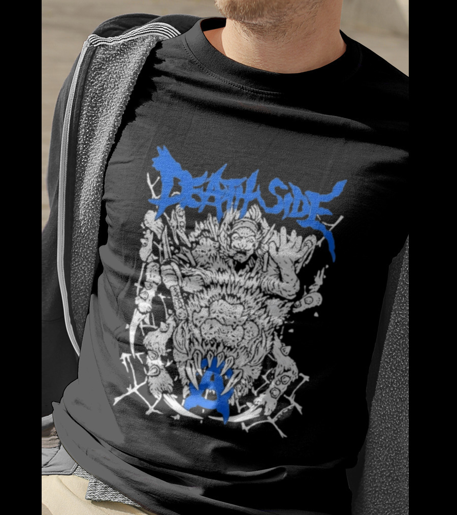 Death Side Band Hardcore Punk Anarchy Monster T-Shirt