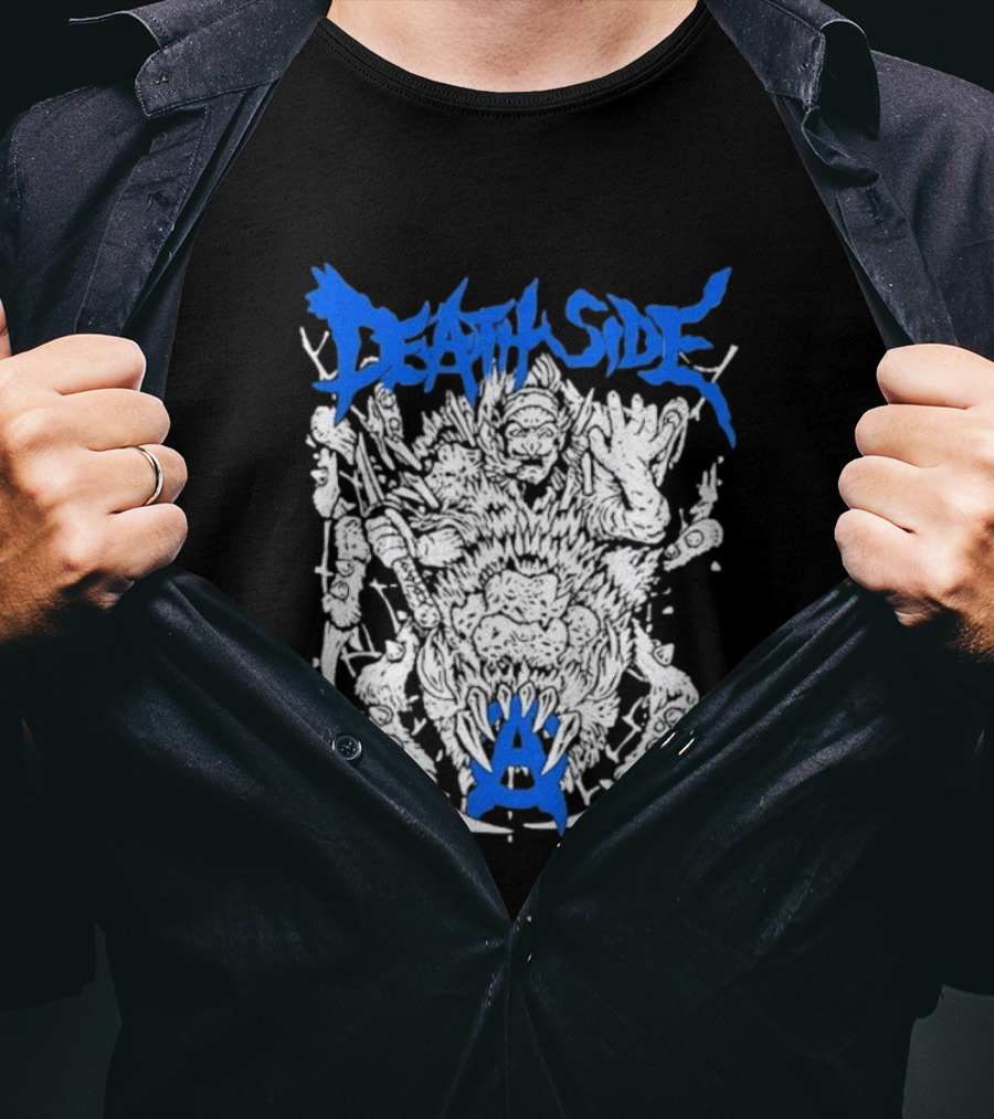 Death Side Band Hardcore Punk Anarchy Monster T-Shirt