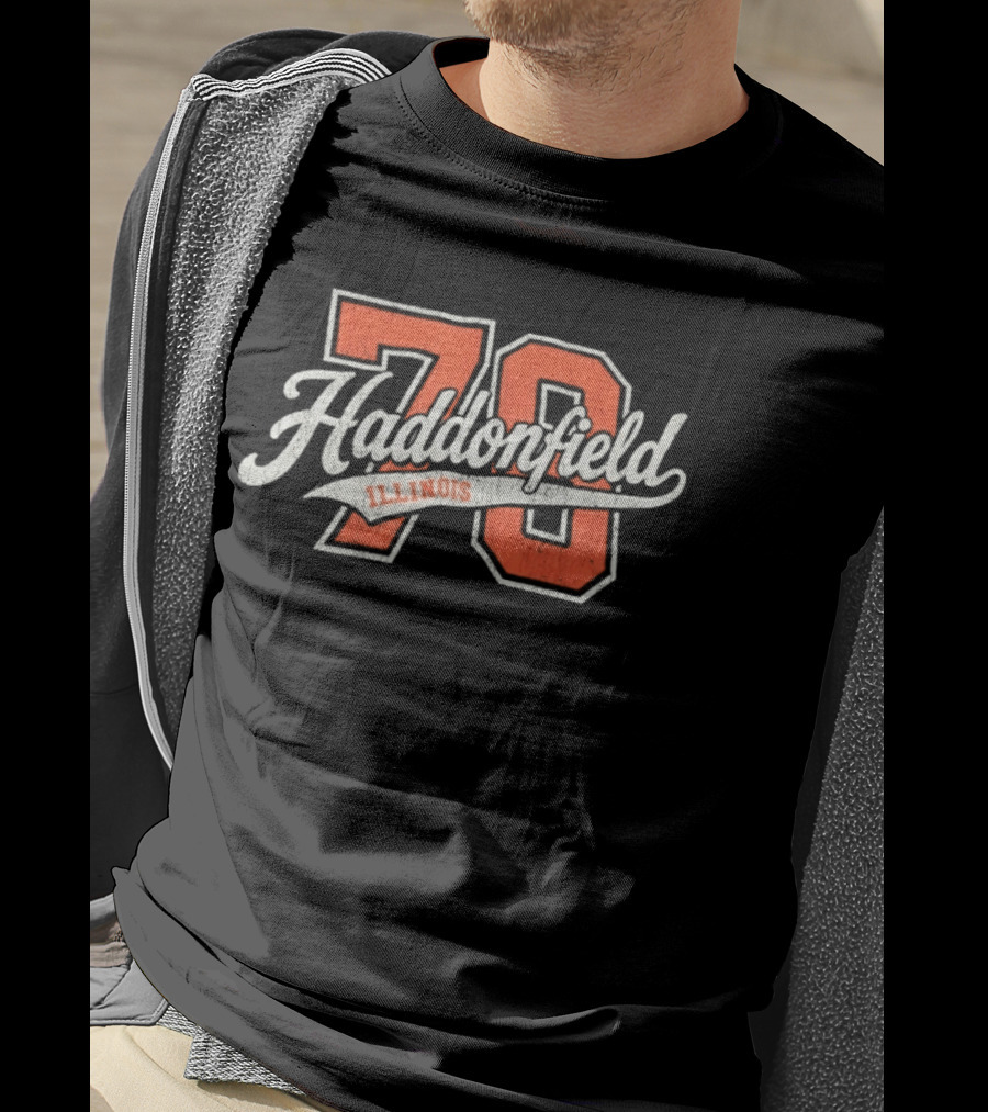 Distressed Haddonfield Illinois 78 T-Shirt