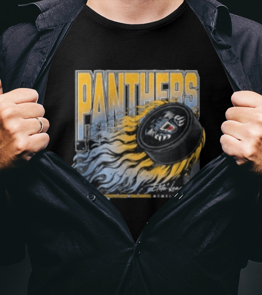 Panthers Store 26 27 Puck Elite League T-Shirt