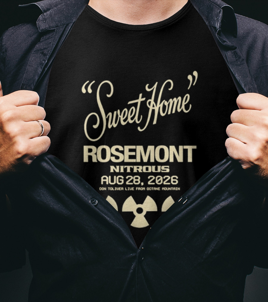 Don Toliver Sweet Home Rosemont Nitrous Live From Octane Mountain 2026 T-Shirt