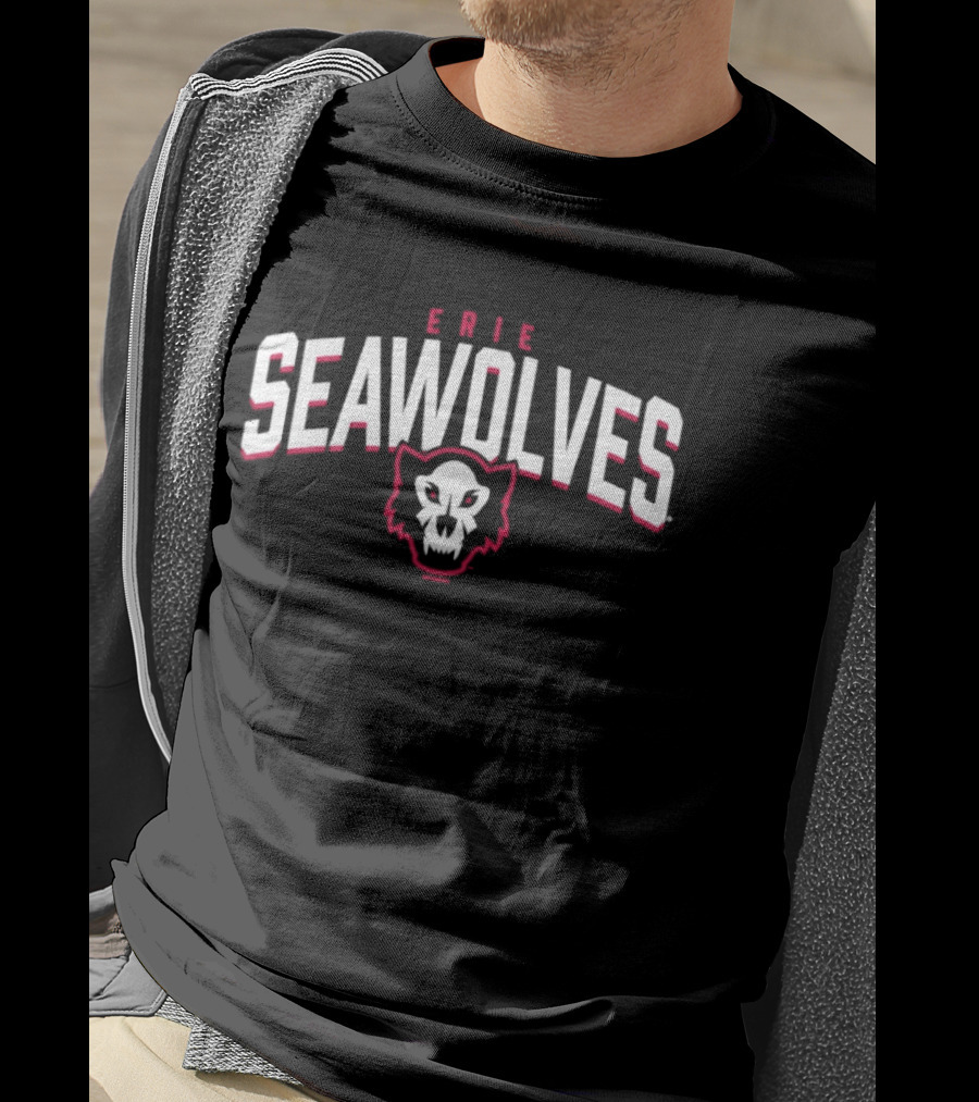 Erie SeaWolves Minor League Baseball Team T-Shirt