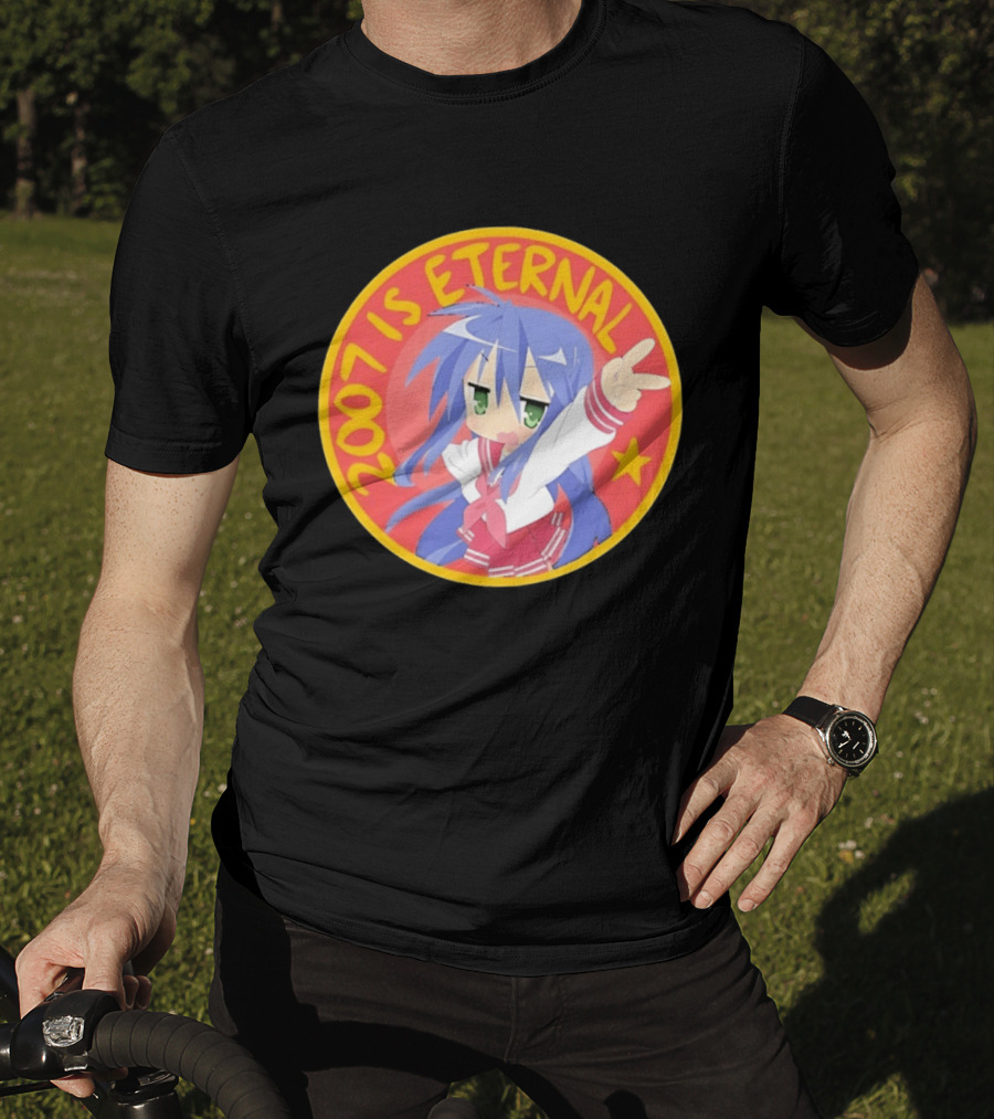 Konata Izumi 2007 Is Eternal Lucky Star Anime T-Shirt