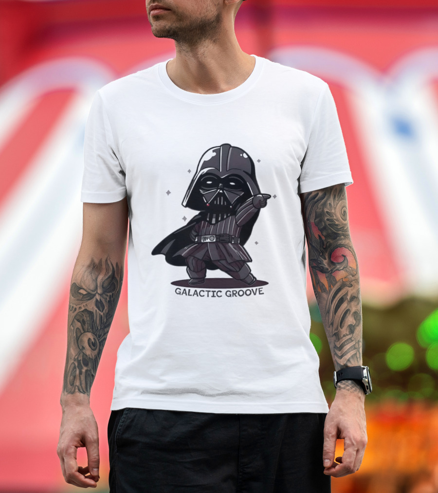 Star Wars Darth Vader Galactic Groove Chibi T-Shirt