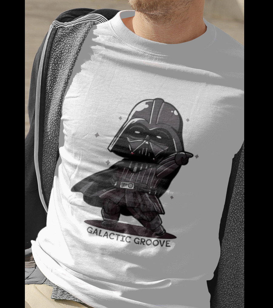 Star Wars Darth Vader Galactic Groove Chibi T-Shirt