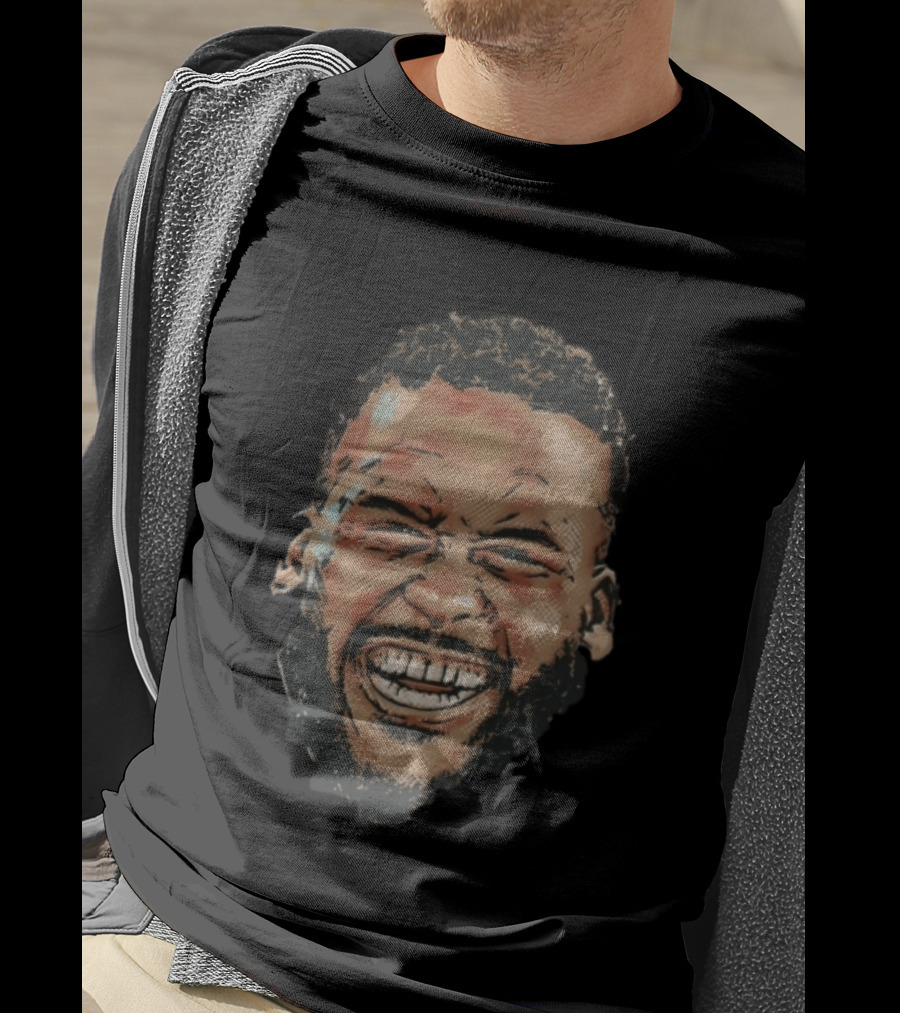 Aaron Donald 99 Halftone Stylized Caricature T-Shirt