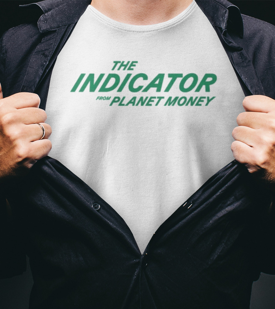 The Indicator From Planet Money Podcast Merchandise T-Shirt