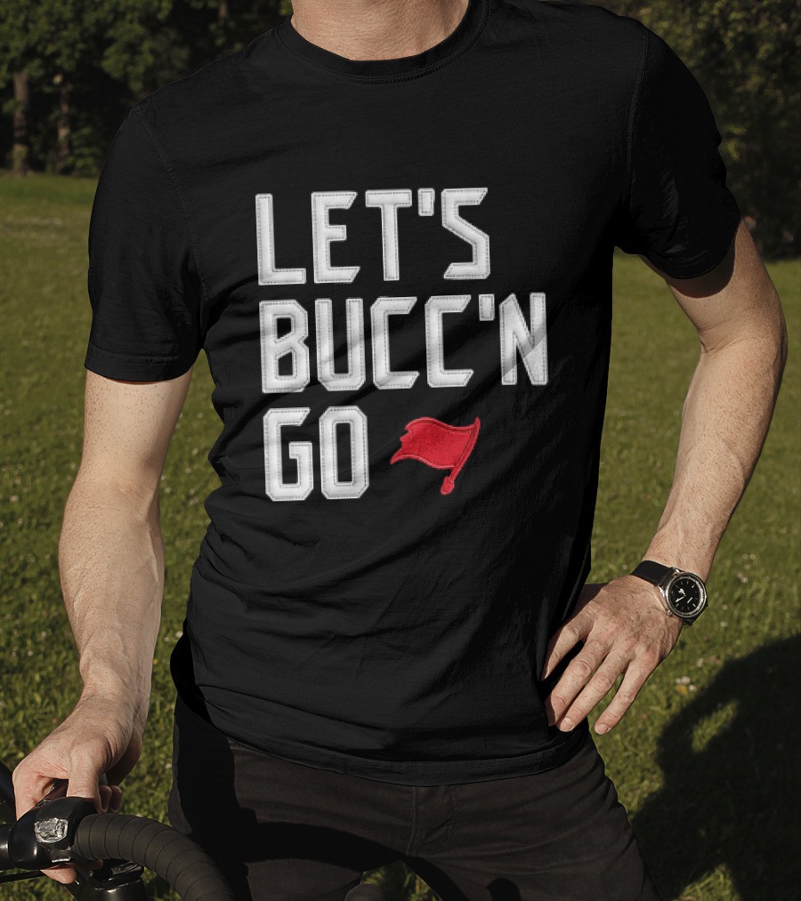 Let's Bucc'n Go Buccaneers Flag T-Shirt