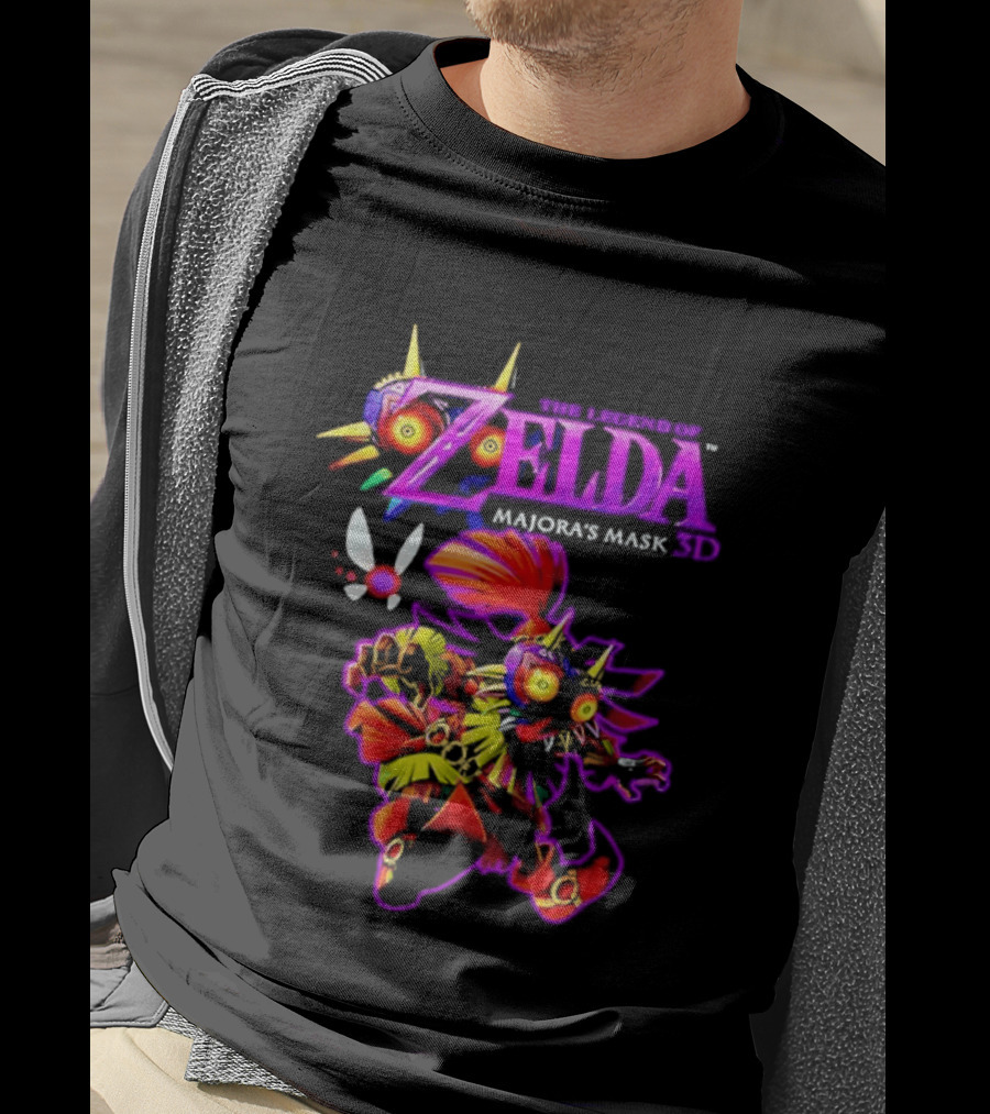 The Legend Of Zelda Majora's Mask 3D Skull Kid T-Shirt