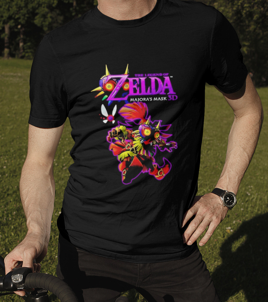 The Legend Of Zelda Majora's Mask 3D Skull Kid T-Shirt