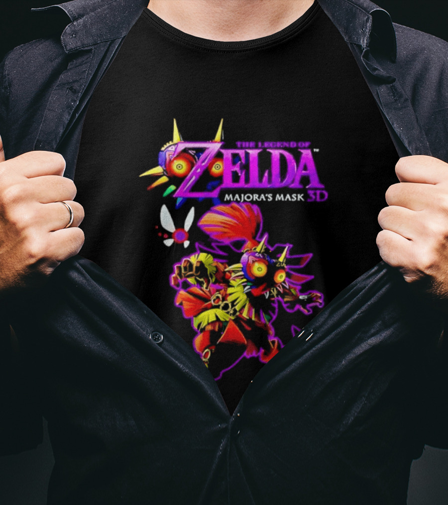 The Legend Of Zelda Majora's Mask 3D Skull Kid T-Shirt