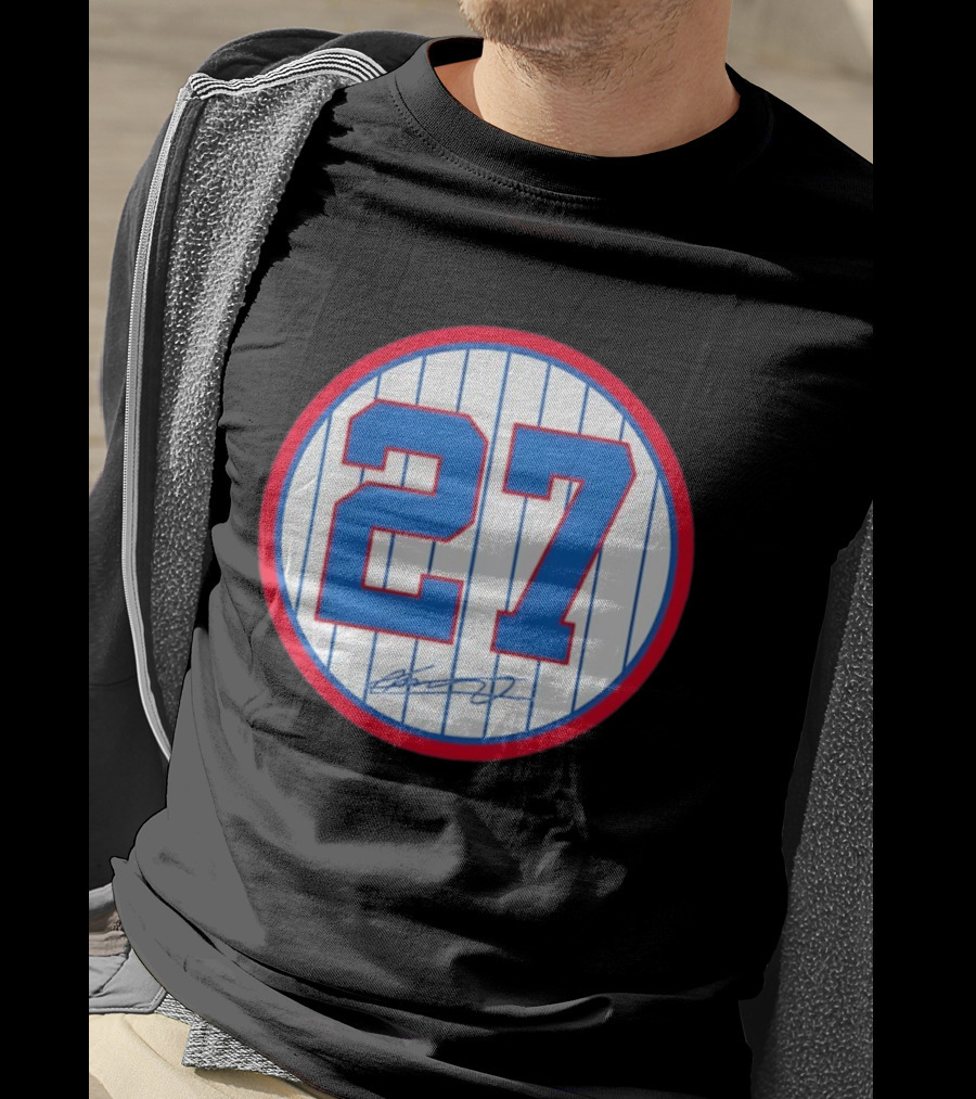 Vladimir Guerrero Number 27 Montreal Expos Team Signed Jersey Patch T-Shirt