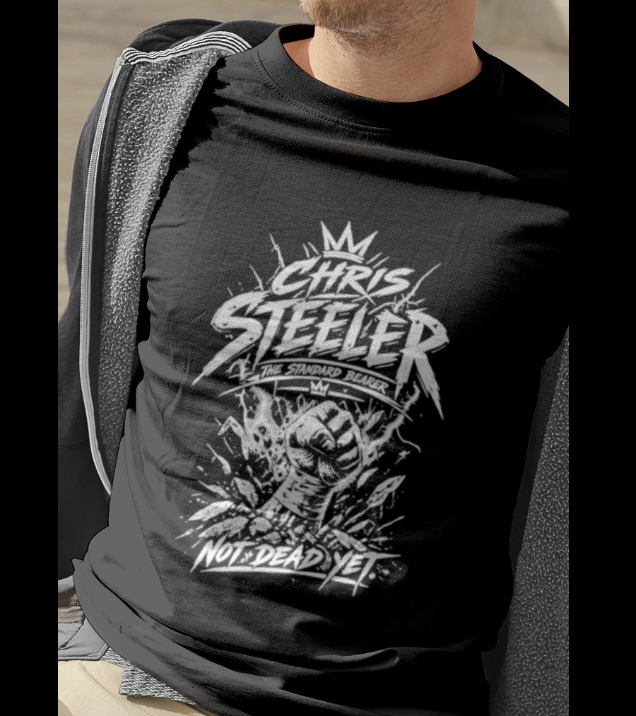 Chris Steeler The Standard Bearer Not Dead Yet T-Shirt