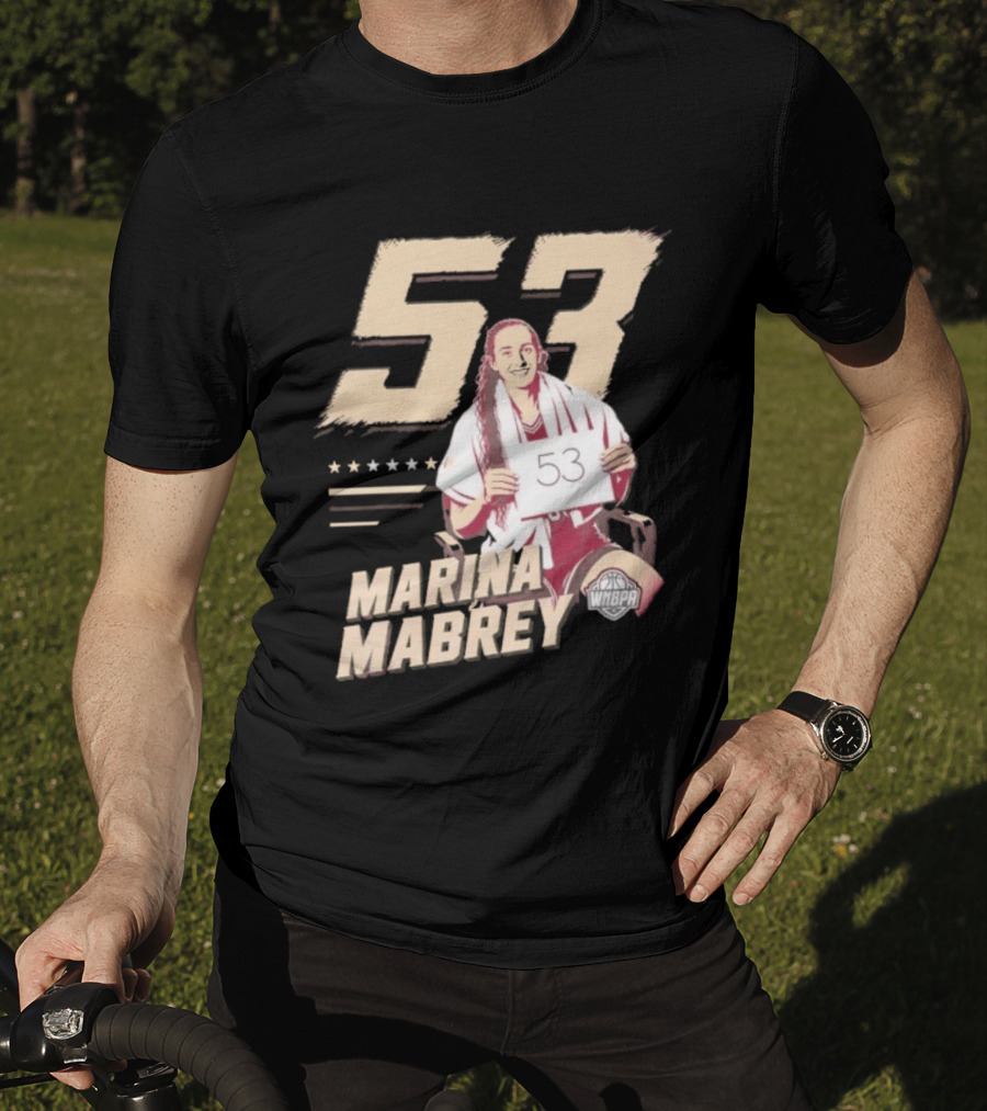 Marina Mabrey 53 Notre Dame Fighting Irish Basketball T-Shirt