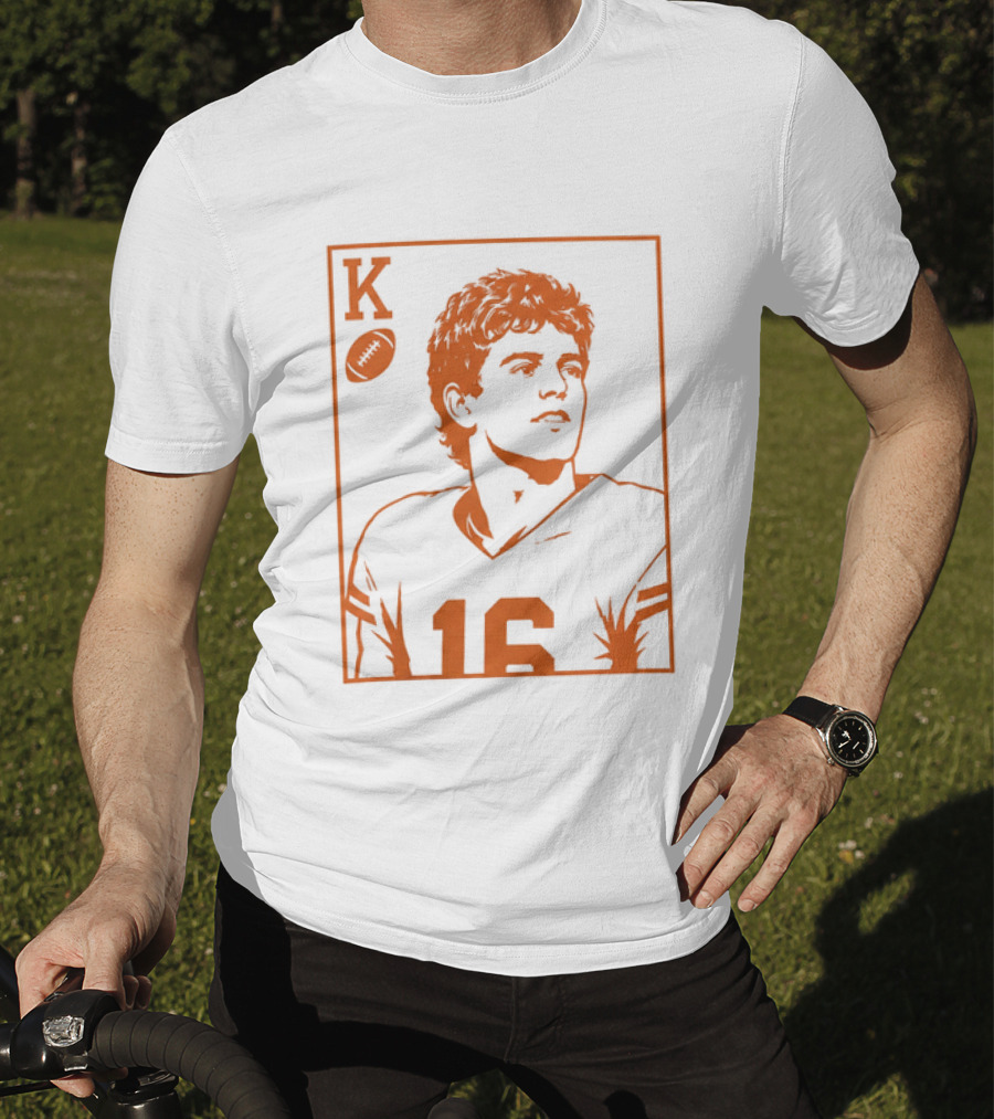 Arch Manning KO Football Card 16 T-Shirt