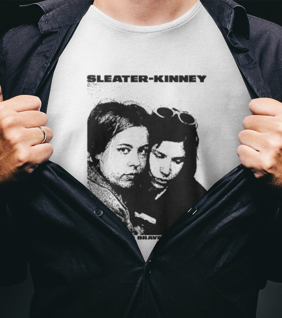 Enterthenight Gallery Store Sleater Kinney Sick Of This Brave New World T-Shirt