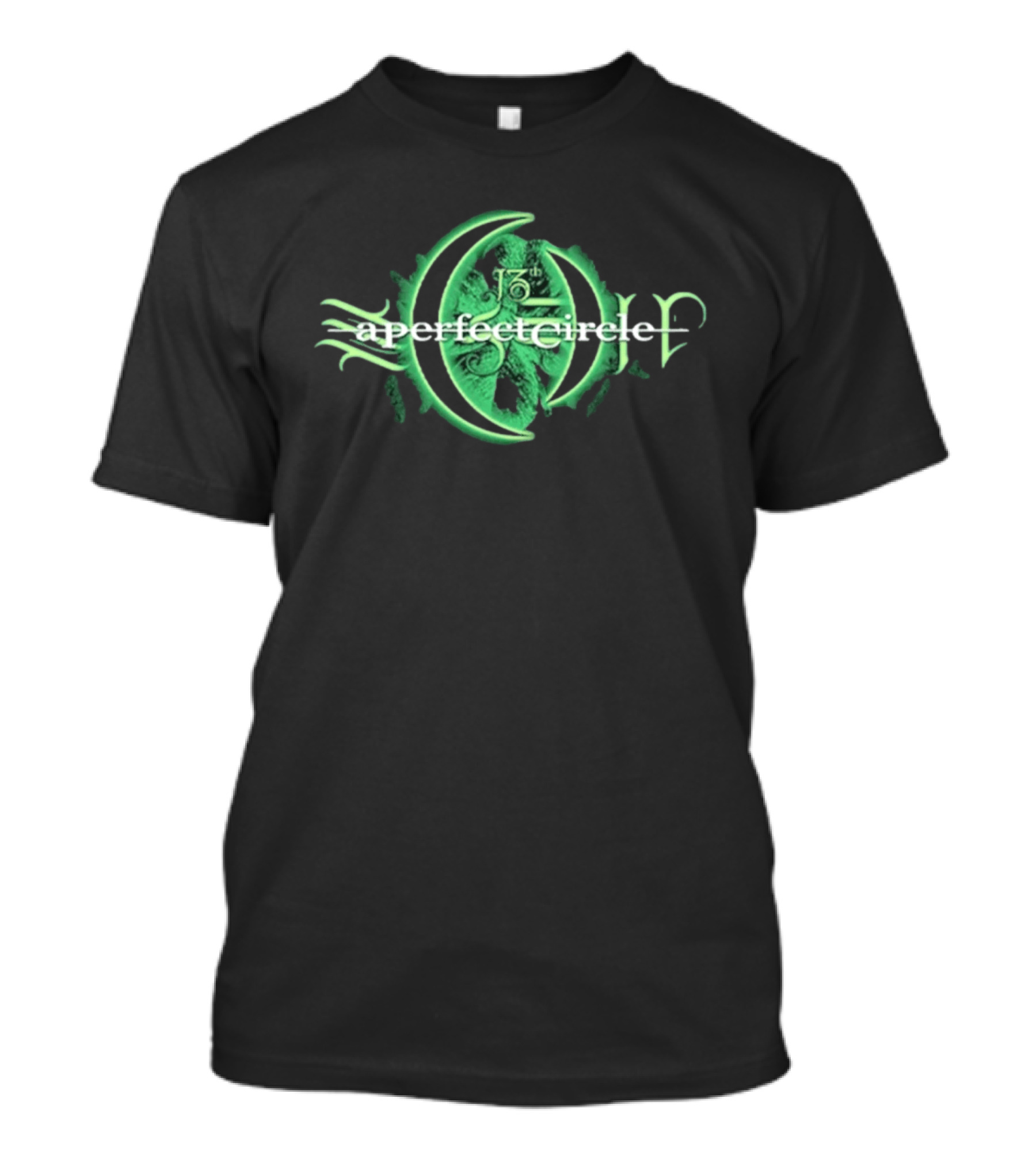 A Perfect Circle 13th Step Orestes Green Swirl T-Shirt