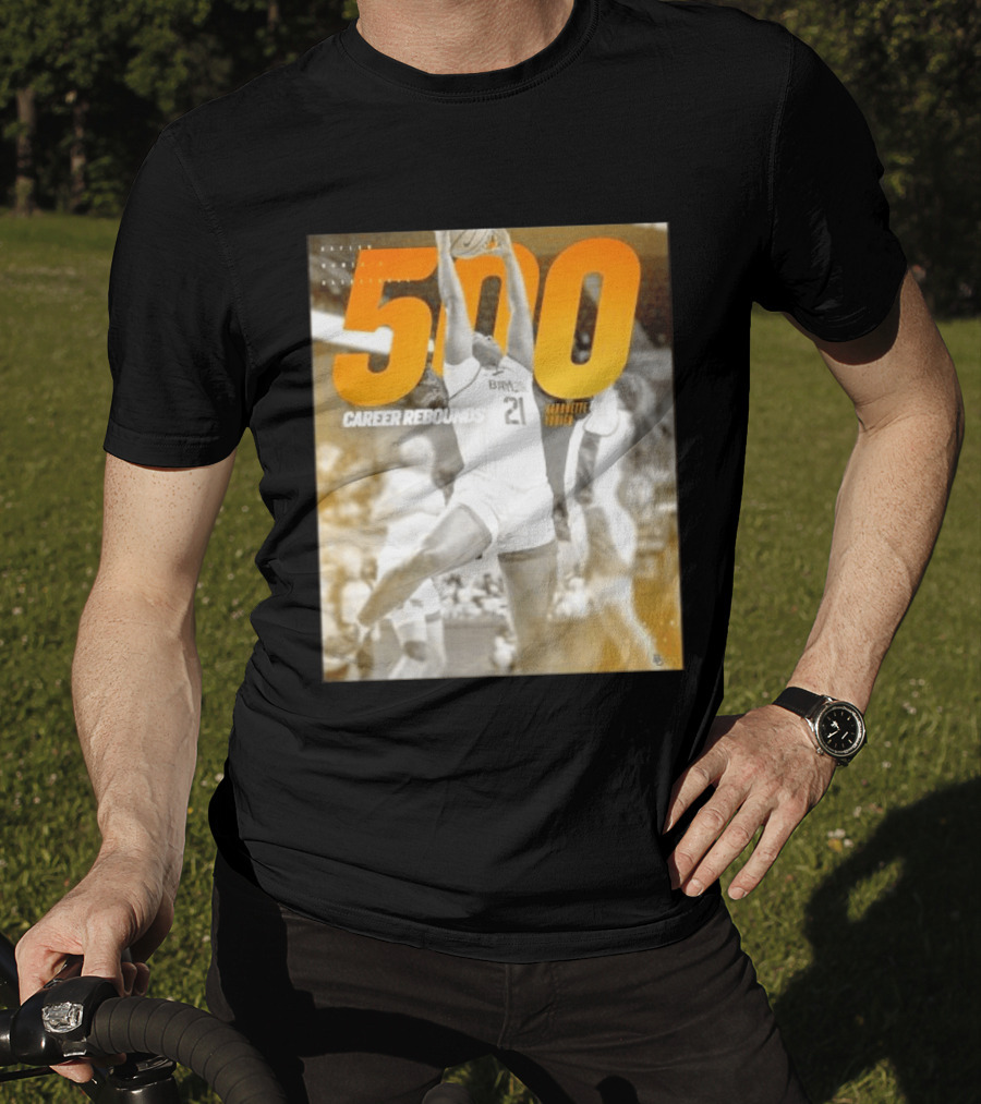 Baylor Bears Aaronette Vonleh 500 Career Rebounds T-Shirt
