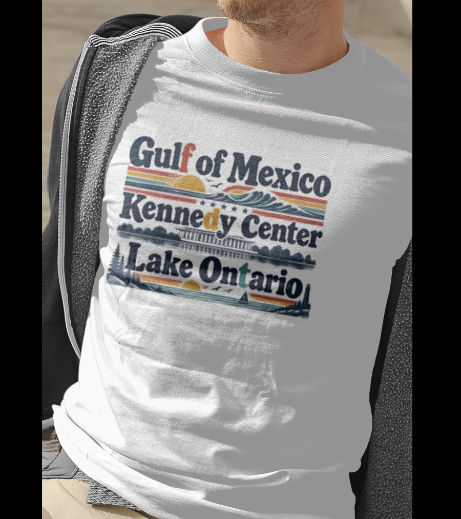 Gulf Of Mexico Lake Ontario Kennedy Center Resist Fdt T-Shirt