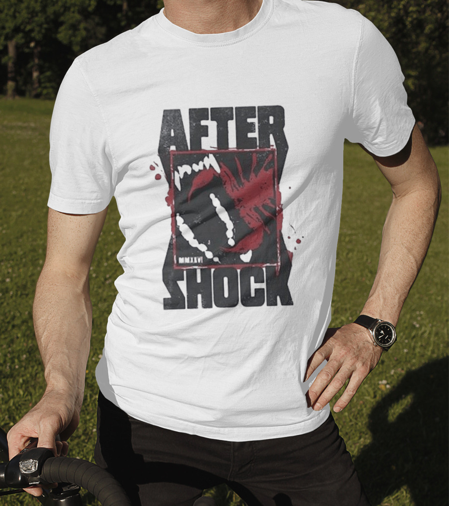 Aftershock Louder Than Life Stinging Lineup Red Splatter T-Shirt