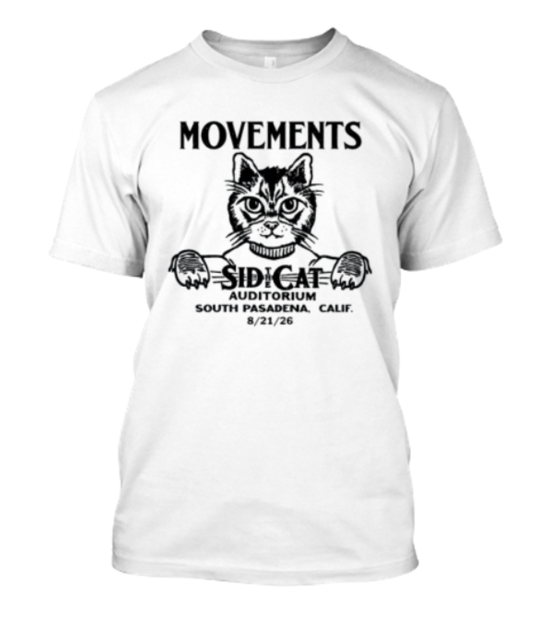 Movements Sid The Cat Show Double Win Carries On 1977 1979 T-Shirt