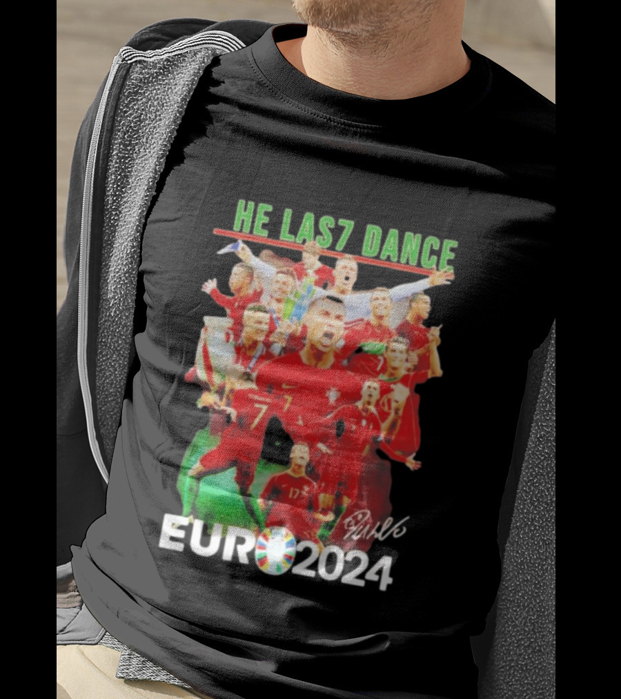 Cristiano Ronaldo He Las7 Dance Euro 2024 T-Shirt