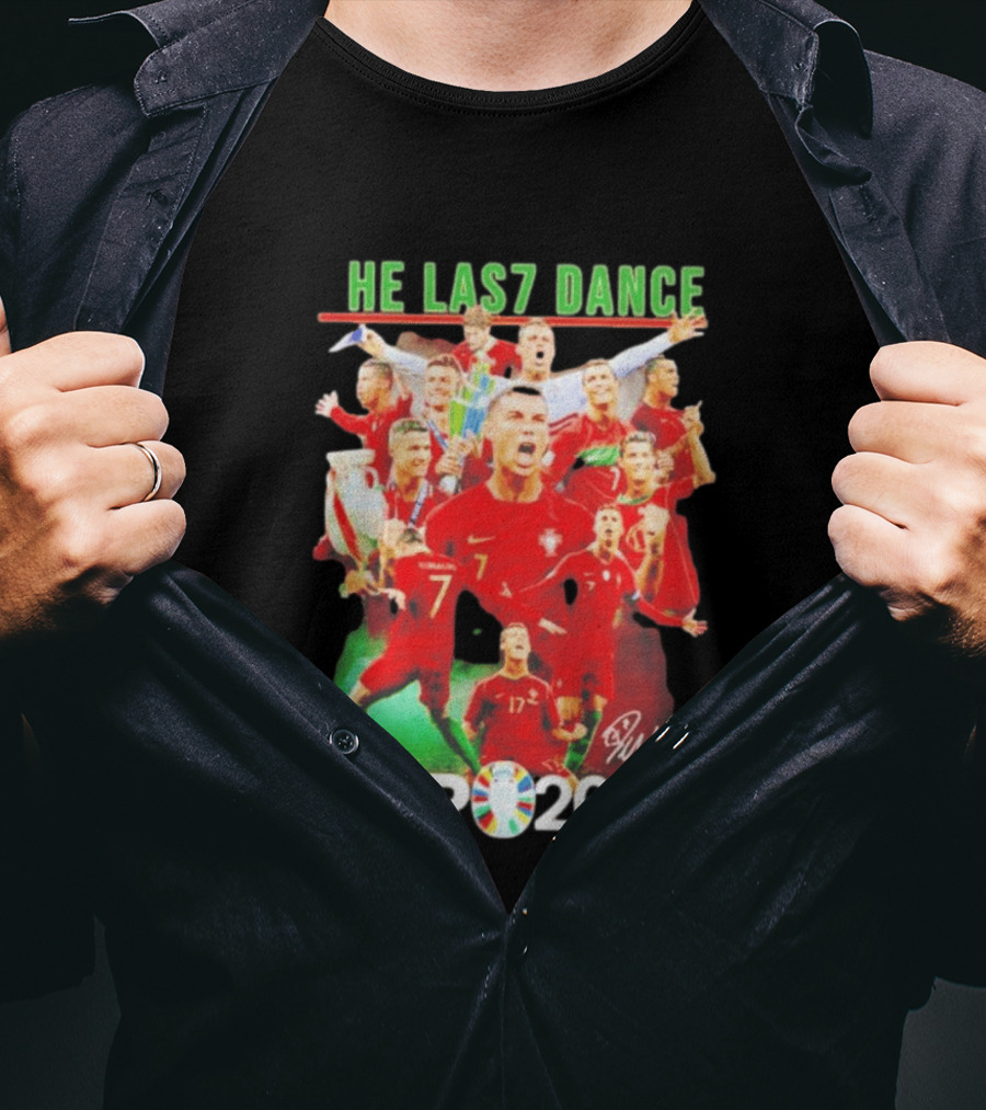 Cristiano Ronaldo He Las7 Dance Euro 2024 T-Shirt