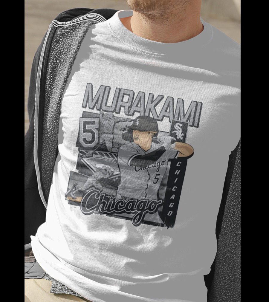 Munetaka Murakami Chicago White Sox 5 Baseball Player Number 5 Chicago White Sox T-Shirt