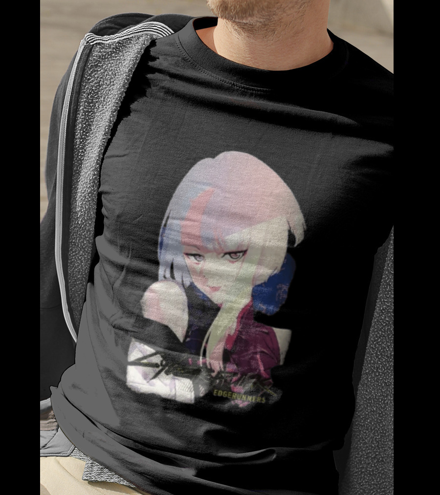 Cyberpunk Edgerunners Lucyna Kushinada Colorful Anime T-Shirt