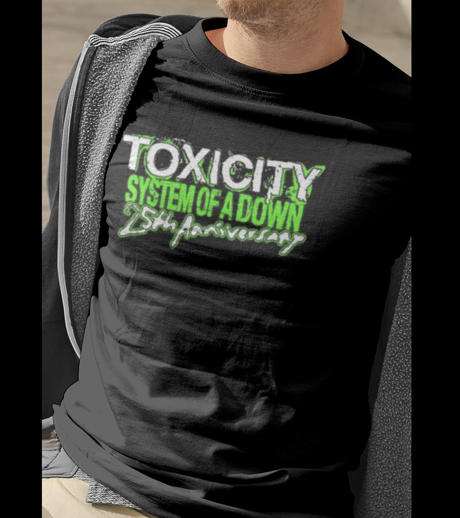 Toxicity System Of A Down 25th Anniversary T-Shirt