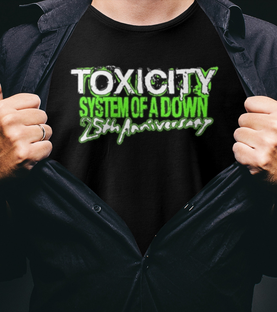 Toxicity System Of A Down 25th Anniversary T-Shirt