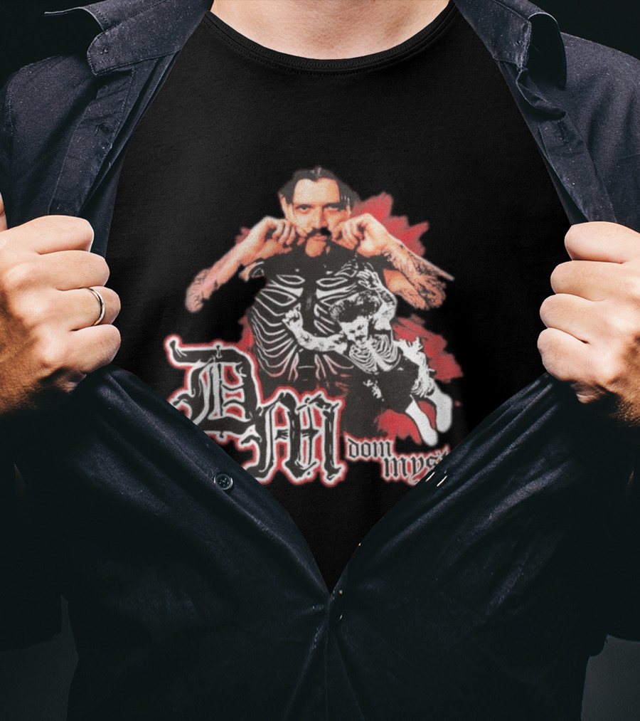 DM Dom Mysterio WWE Skeleton T-Shirt