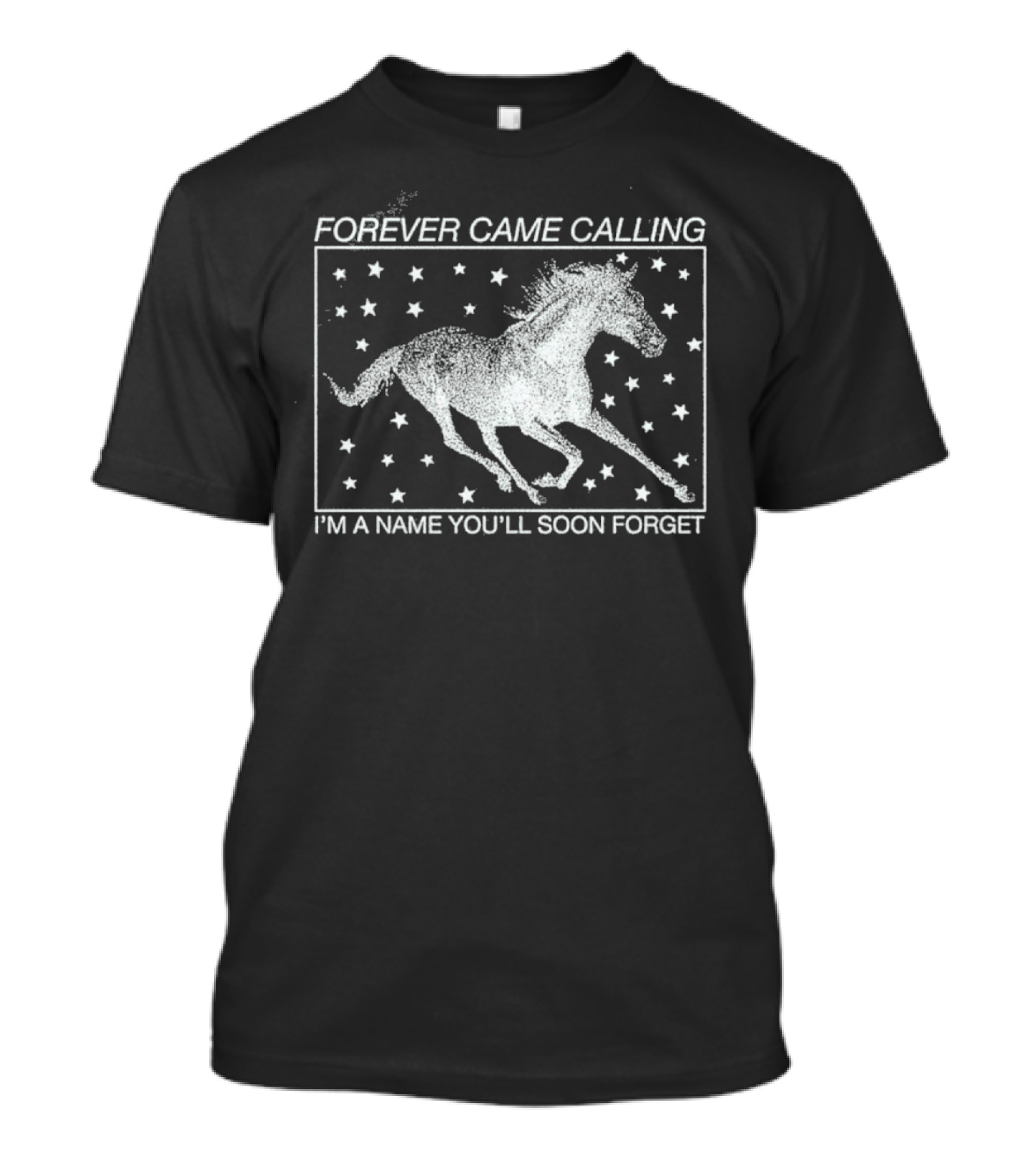 Forever Came Calling Wild Horses I'm A Name You'll Soon Forget T-Shirt
