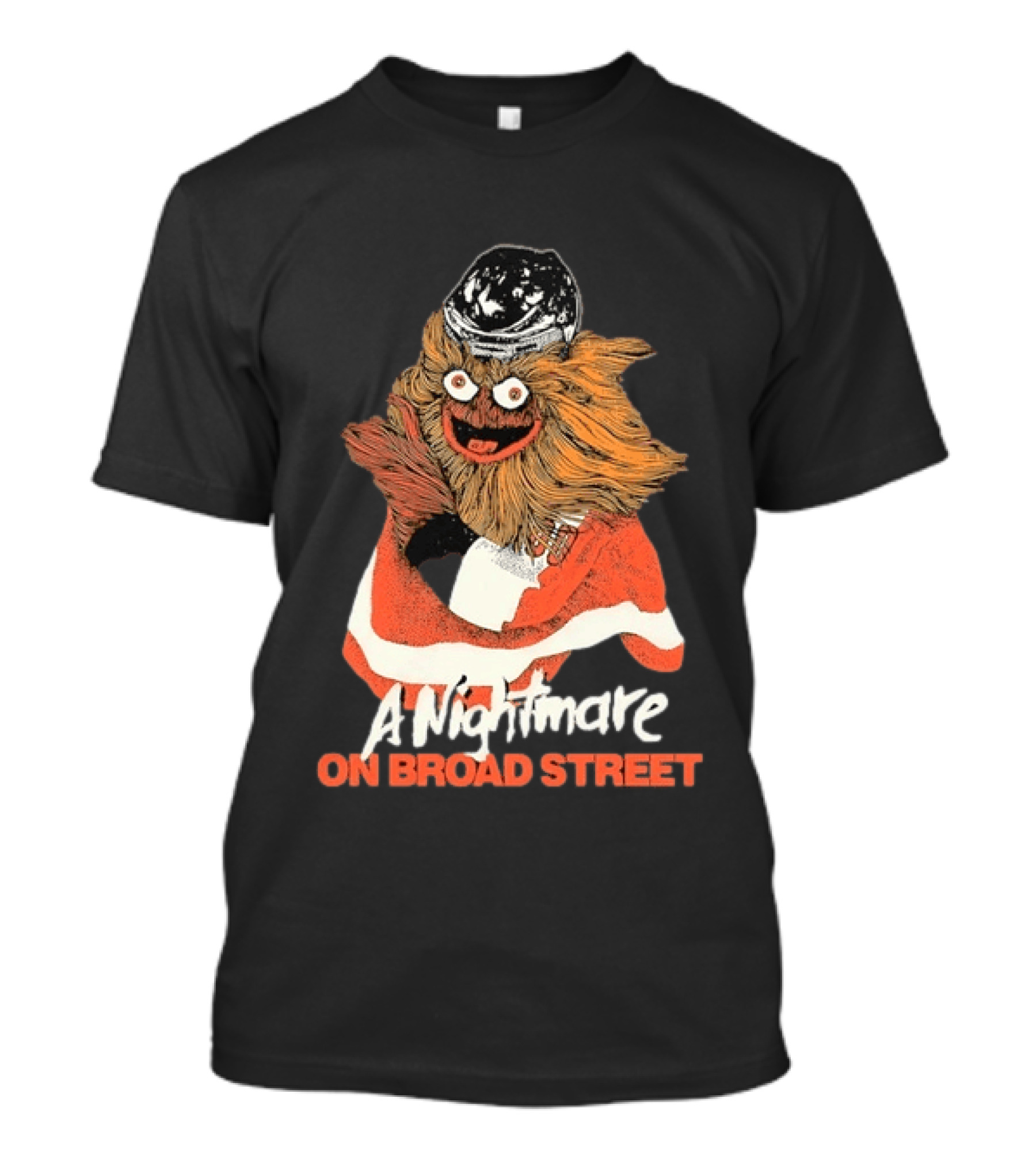 Philadelphia Flyers Gritty A Nightmare On Broad Street T-Shirt