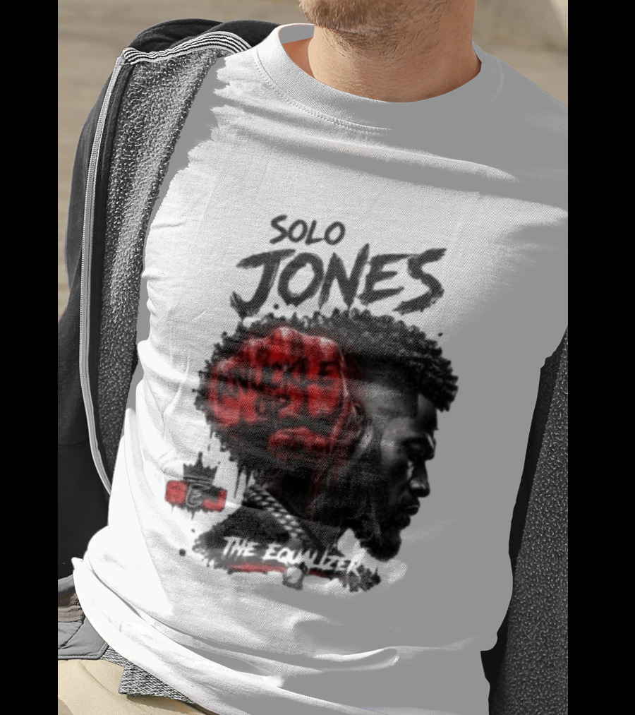 Solo Jones Knuckle Up The Equalizer Red Fist T-Shirt